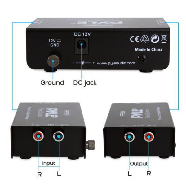 Main product image for Pyle PP999 Phono Preamplifier 248-4034